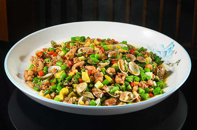 青椒花甲鸡 青椒花甲鸡